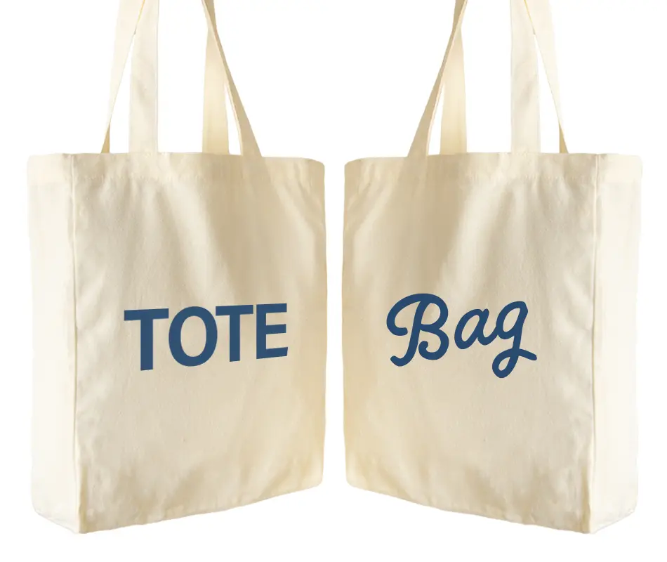 Tote Bag color natural con fuelle
